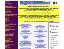 Tablet Screenshot of bukarest-info.de